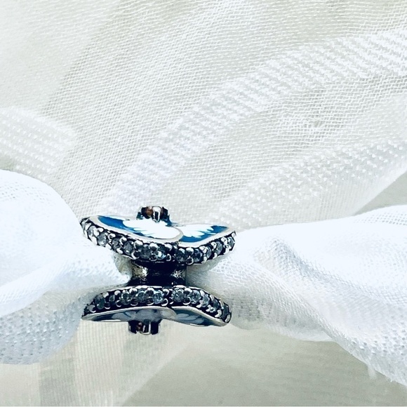 💐 NWOT Blue Pansy Charm ✨ - Picture 12 of 15